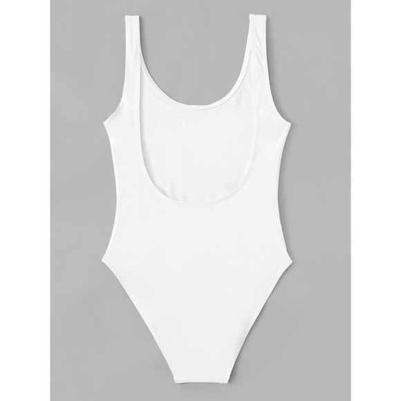 Swim Sexy White Gold One Piece Bride Swimsuit Small Poshmark